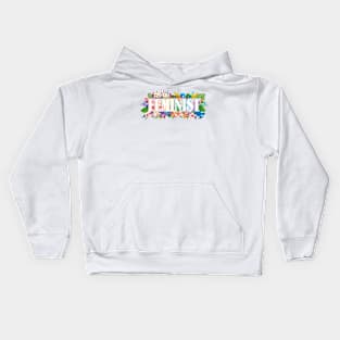 Feminist Flowers Kids Hoodie